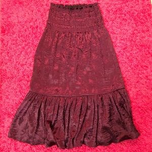 3/$20 Purple Strapless Dress